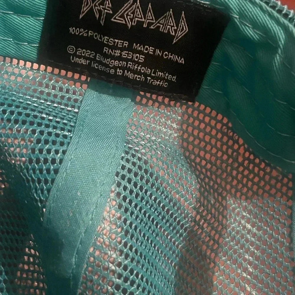 Def Leppard Trucker Hat - Picture 4 of 5